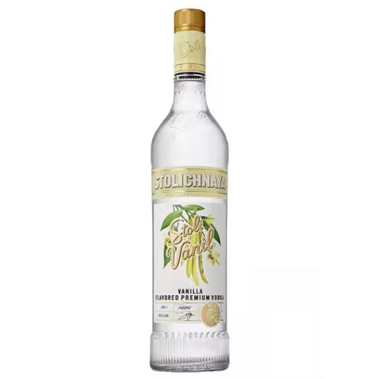 Stolichnaya Vodka Vanil 750ml - Amsterwine - Spirits - Stolichnaya