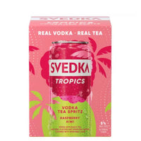 Svedka CKTL Raspberry Kiwi 355ml x  4 Cans