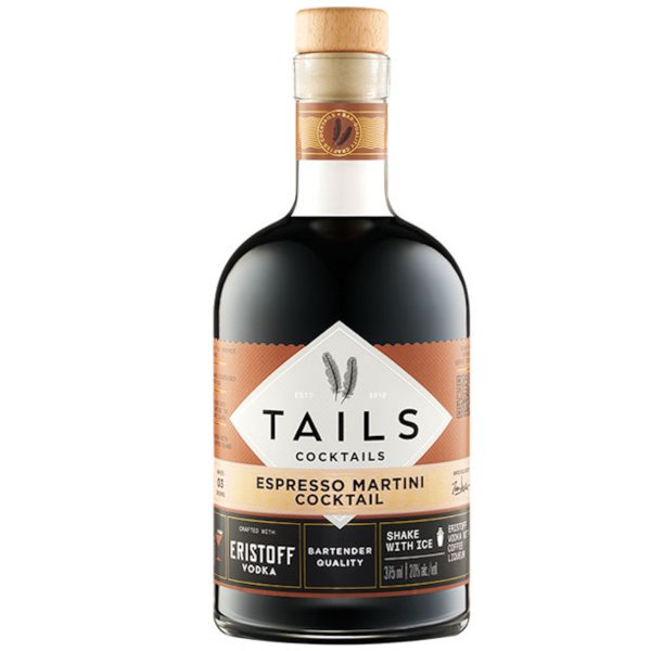 Tails Cocktails Espresso Martini 375ml - Amsterwine - Spirits - Tails Cocktails