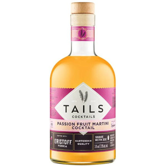 Tails Cocktails Passion Fruit Martini 375ml - Amsterwine - Spirits - Tails Cocktails