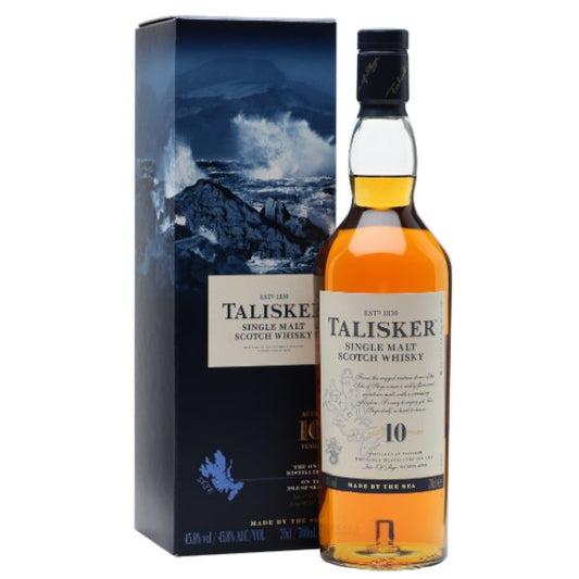 Talisker Scotch Single Malt 10yr 750ml - Amsterwine - Spirits - Talisker