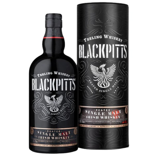Teeling Blackpitts Peated Single Malt Irish Whiskey 750ml - Amsterwine - Spirits - Teeling