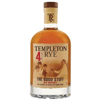 Templeton Rye Whiskey 4 Year The Good Stuff 750ml