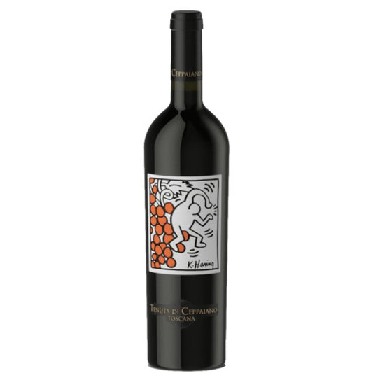 Tenuta di Ceppaiano Keith Haring Red 750ml - Amsterwine - Wine - Tenuta di Cepaiano