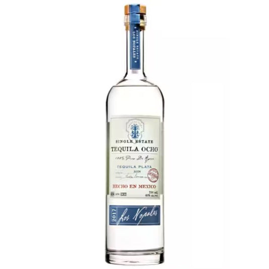 Tequila Ocho Tequila Plata 101Proof 750ML - Amsterwine - Spirits - Tequila Ocho