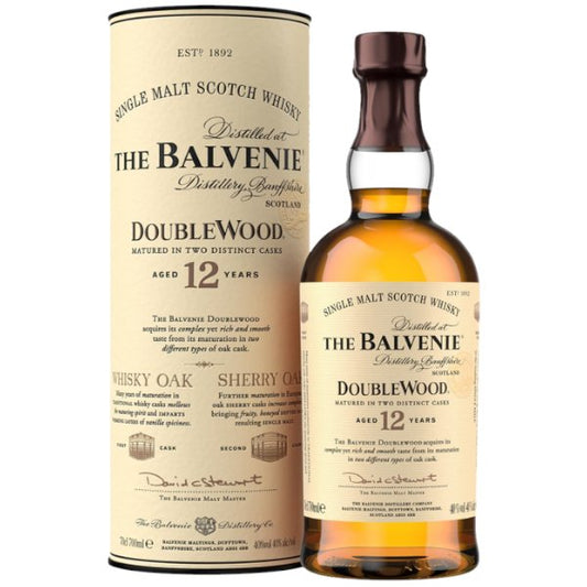 The Balvenie 12 Year Doublewood 750ml - Amsterwine - Spirits - Balvenie