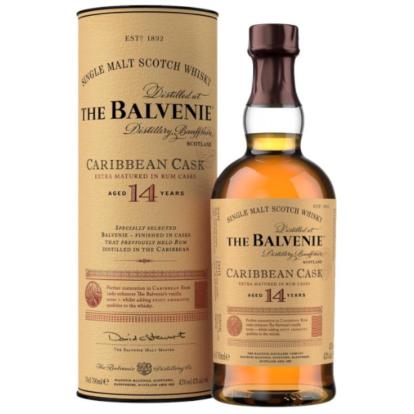 The Balvenie 14 Year Caribbean Cask 750ml - Amsterwine - Spirits - Balvenie