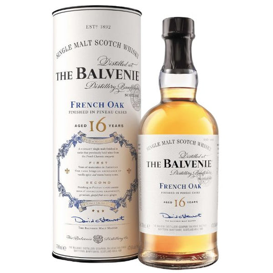 The Balvenie 16 Year French Oak Pineau Cask 750ml - Amsterwine - Spirits - Balvenie