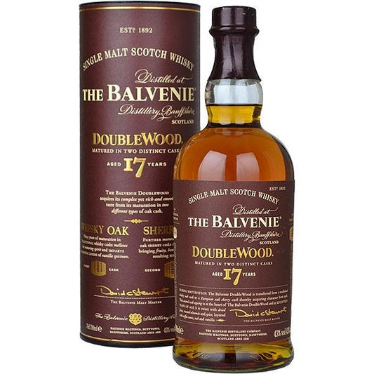 The Balvenie 17 Year Doublewood 750ml - Amsterwine - Spirits - Balvenie