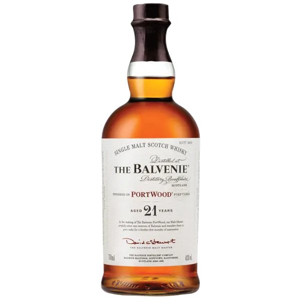 The Balvenie 21 Year Portwood 750ml - Amsterwine - Spirits - Balvenie