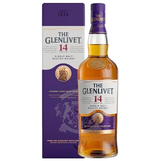 The Glenlivet 14 Year Cognac CSK 750ml - Amsterwine - Spirits - Glenlivet