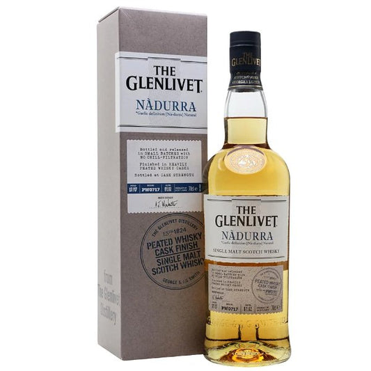 The Glenlivet Scotch Nadurra Peated Cask Finish 750ml - Amsterwine - Spirits - Glenlivet