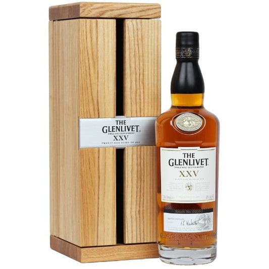 The Glenlivet Single Malt 25 Year XXV 750ml - Amsterwine - Spirits - Glenlivet