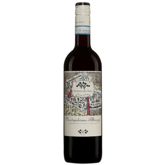 Vigneti del Sole Montepuciano D'Abruzzo 1.5L - Amsterwine - Wine - Vigneti del Sole