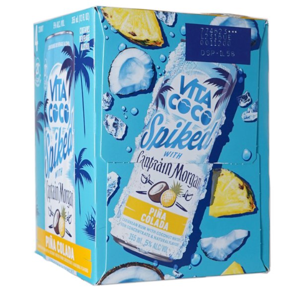 Vita Coco Cocktail Pina Colada 355ml x 4 Cans - Amsterwine - Spirits - Vita Coco