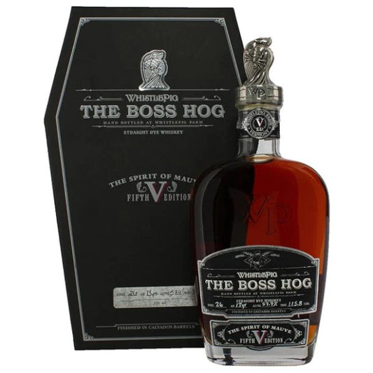 Whistlepig Rye Boss Hog X 105.8proof 750ML - Amsterwine - Spirits - Whistlepig