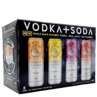 White Claw Vodka Soda Variety Pack 355ml x 8 Cans