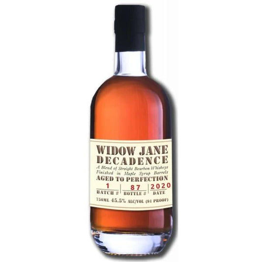 Widow Jane Decadence 750ml - Amsterwine - Spirits - Widow Jane