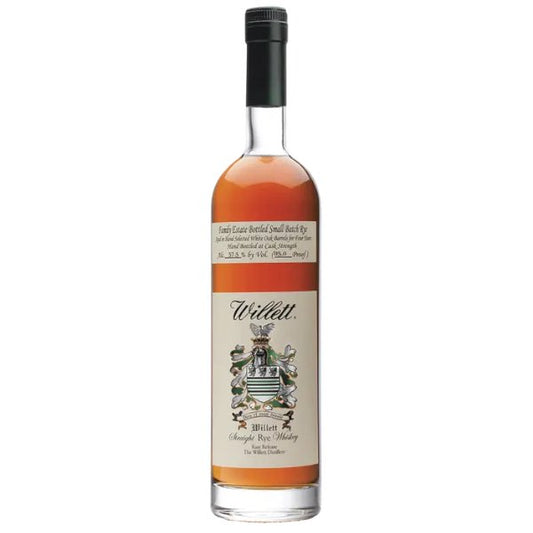 Willett Straight Rye 4 Year 750ml - Amsterwine - Spirits - Willett